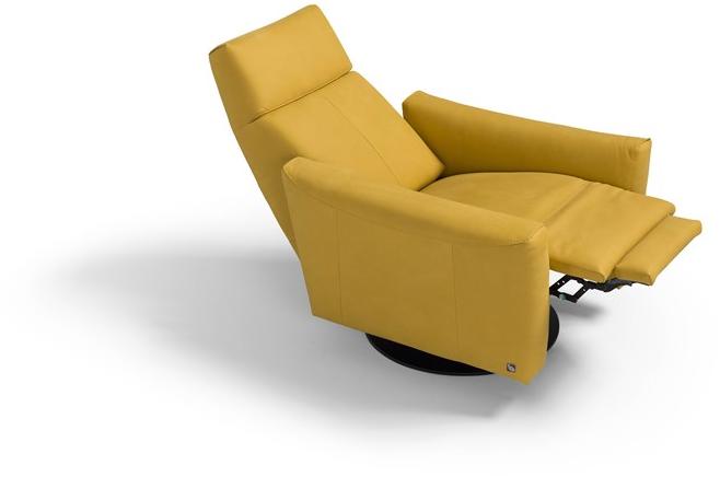 Egoitaliano Поворотное кожаное кресло с откидной спинкой sun-id-1467182 - Вид №4