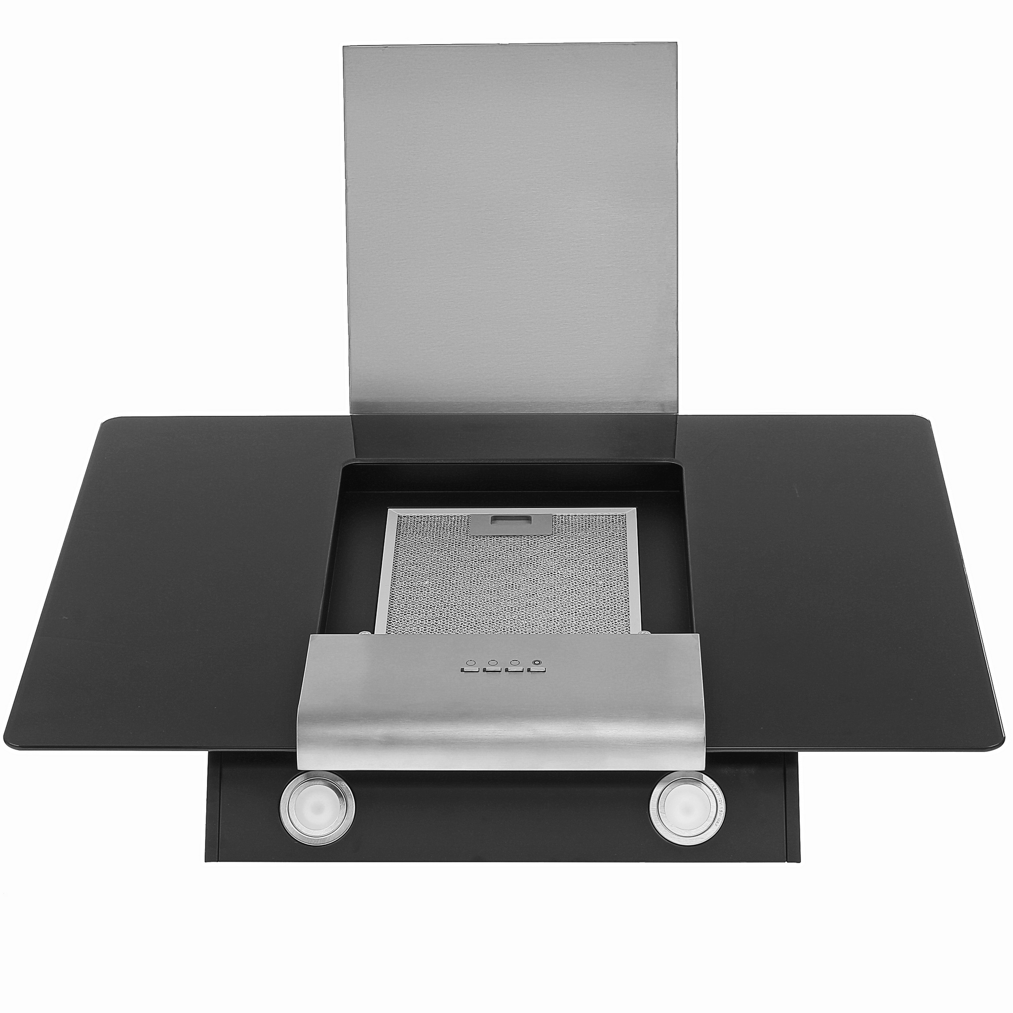 8105489 Вытяжка наклонная KRONA TALLI 900 glass 3P серебристый/черный STDN-0049249 - Вид №8