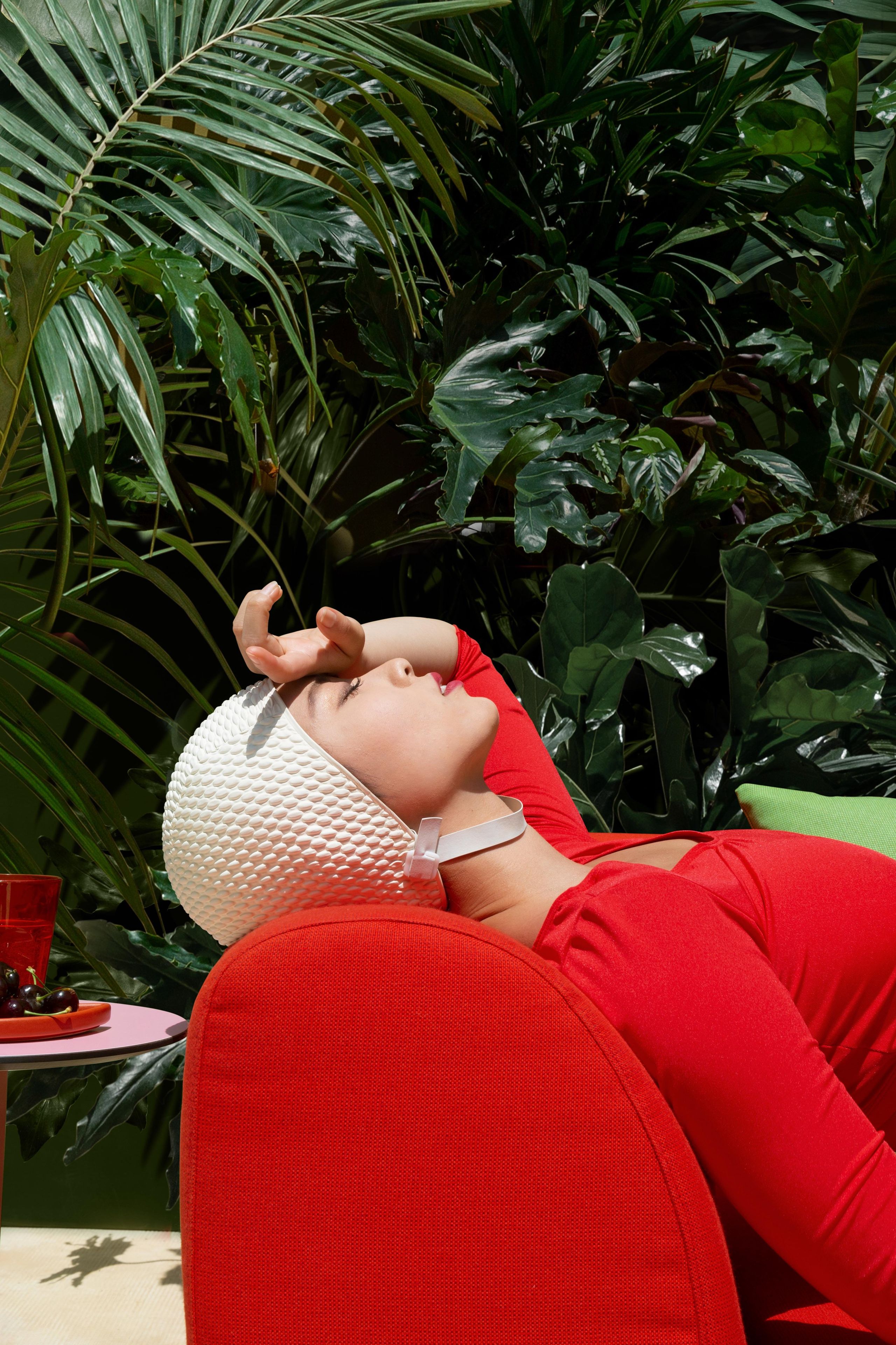 Съемное угловое садовое кресло из ткани Diabla Ploid ARCH-00078738 - Вид №4