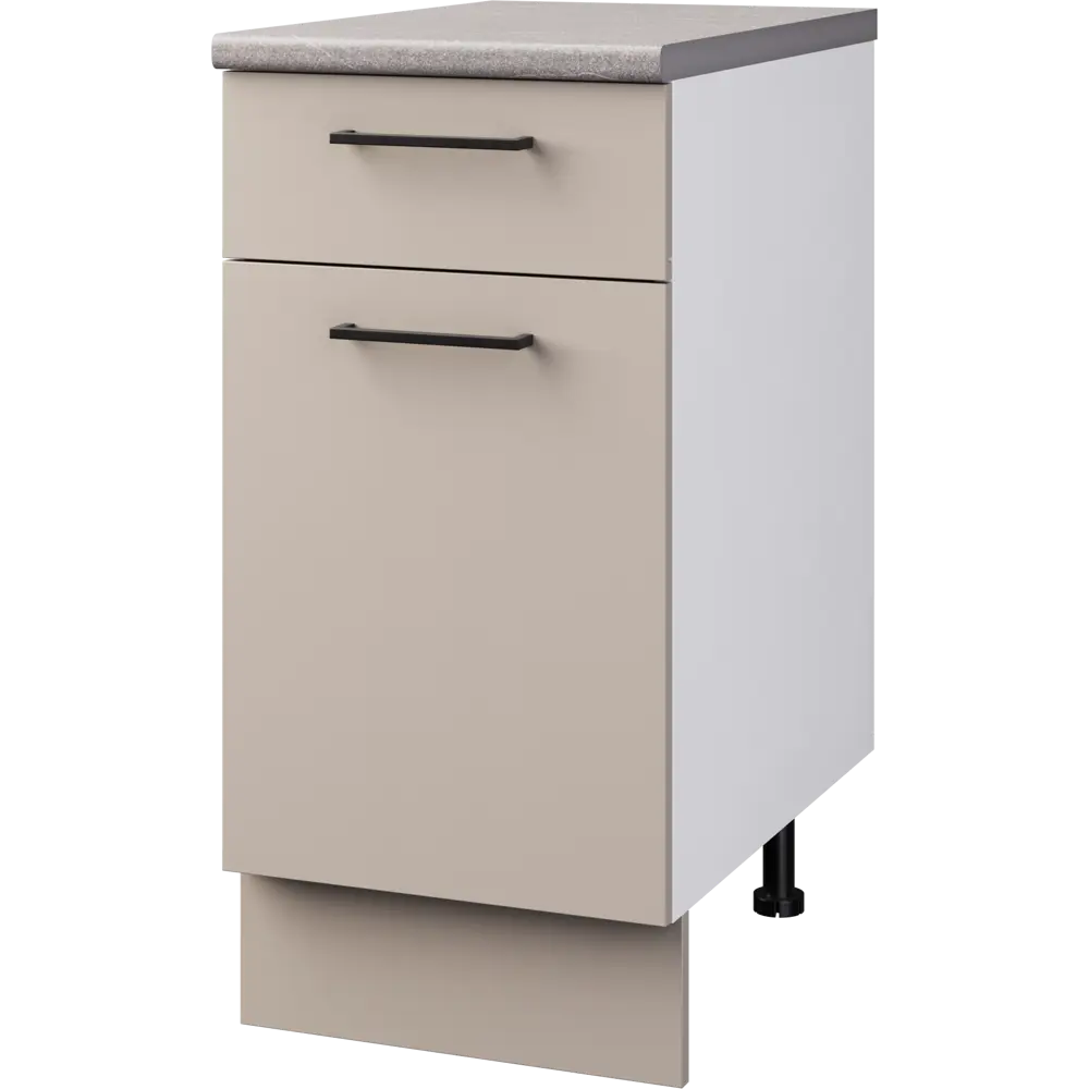 Напольный шкаф Орель 40x85x60 см ЛДСП цвет бежевый Santreyd STLM-2140528 - Вид №2