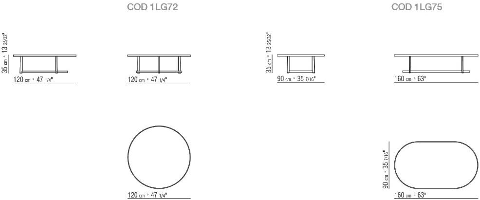 Flexform Маленький стол sun-id-1479186 - Вид №2