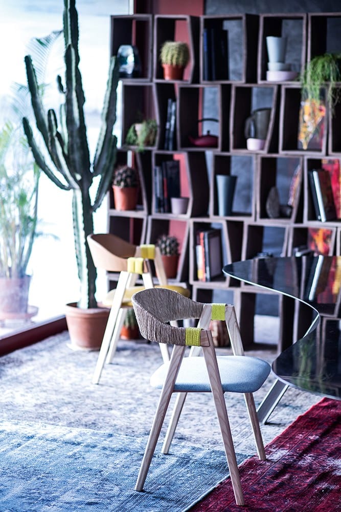 Деревянный штабелируемый стул с подлокотниками MOROSO Матильда ARCH-00136807 - Вид №10