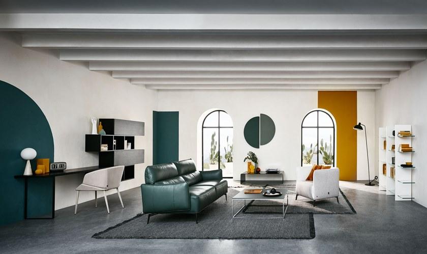 Natuzzi Кожаный диван Mentore sun-id-1404946 - Вид №2