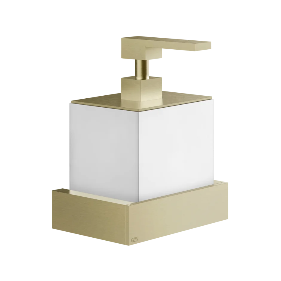 Держатель дозатора мыла 20813 727 Gessi Inverso ЛАТУНЬ МАТОВАЯ PVD 20813727