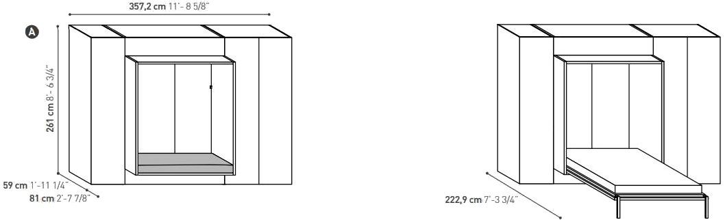 TUMIDEI Прикроватный шкаф Alcova system sun-id-1396492 - Вид №4