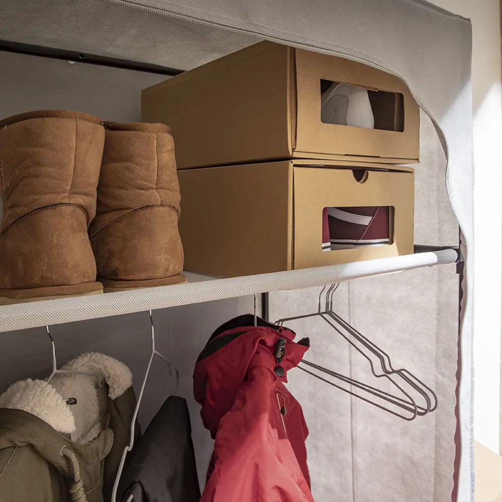 Шкаф-чехол Spaceo для сезонной одежды 75×160×45 см 82762457 STLM-0035672 - Вид №7