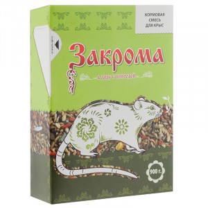 ПР0052095 Кормовая смесь для крыс 900г ЗАКРОМА