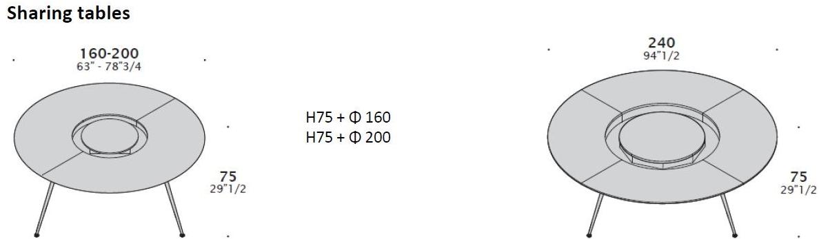 ESTEL GROUP Круглый стол для переговоров из стекла P016 sun-id-1372669 - Вид №6