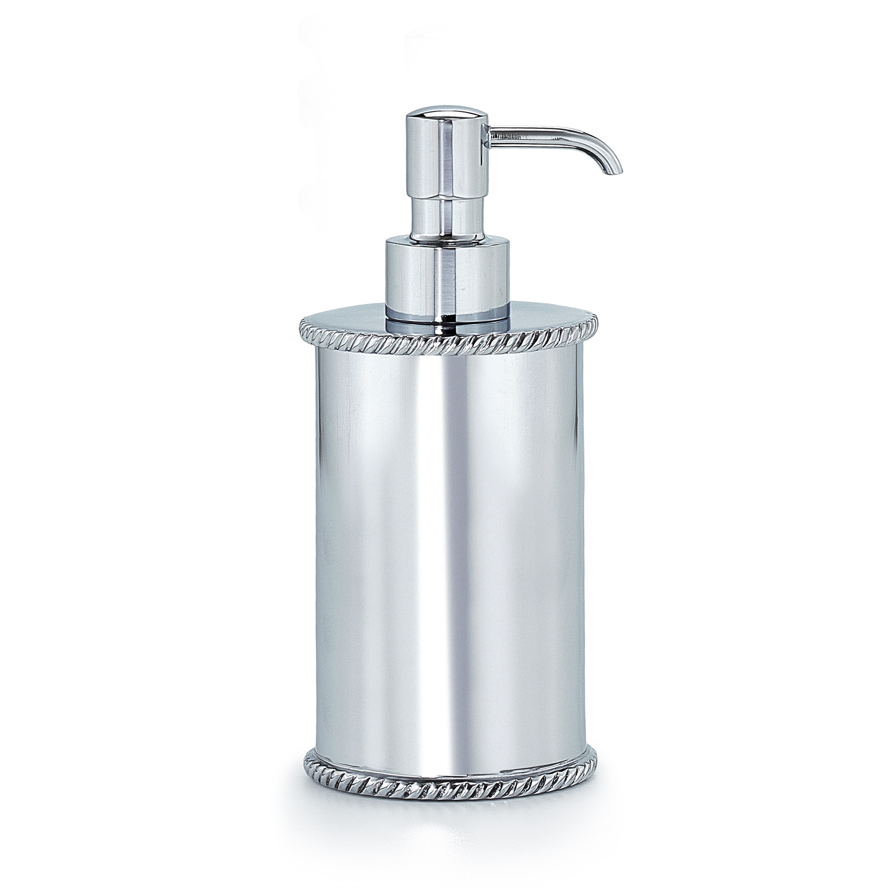 COR-CHR-PD Помповый дозатор Corda из полированного хрома Labrazel 