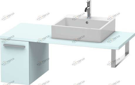 XL543000909 Шкафчик для консоли X-Large #XL5430 300 x 548 мм Светло-голубой матовый декор Duravit