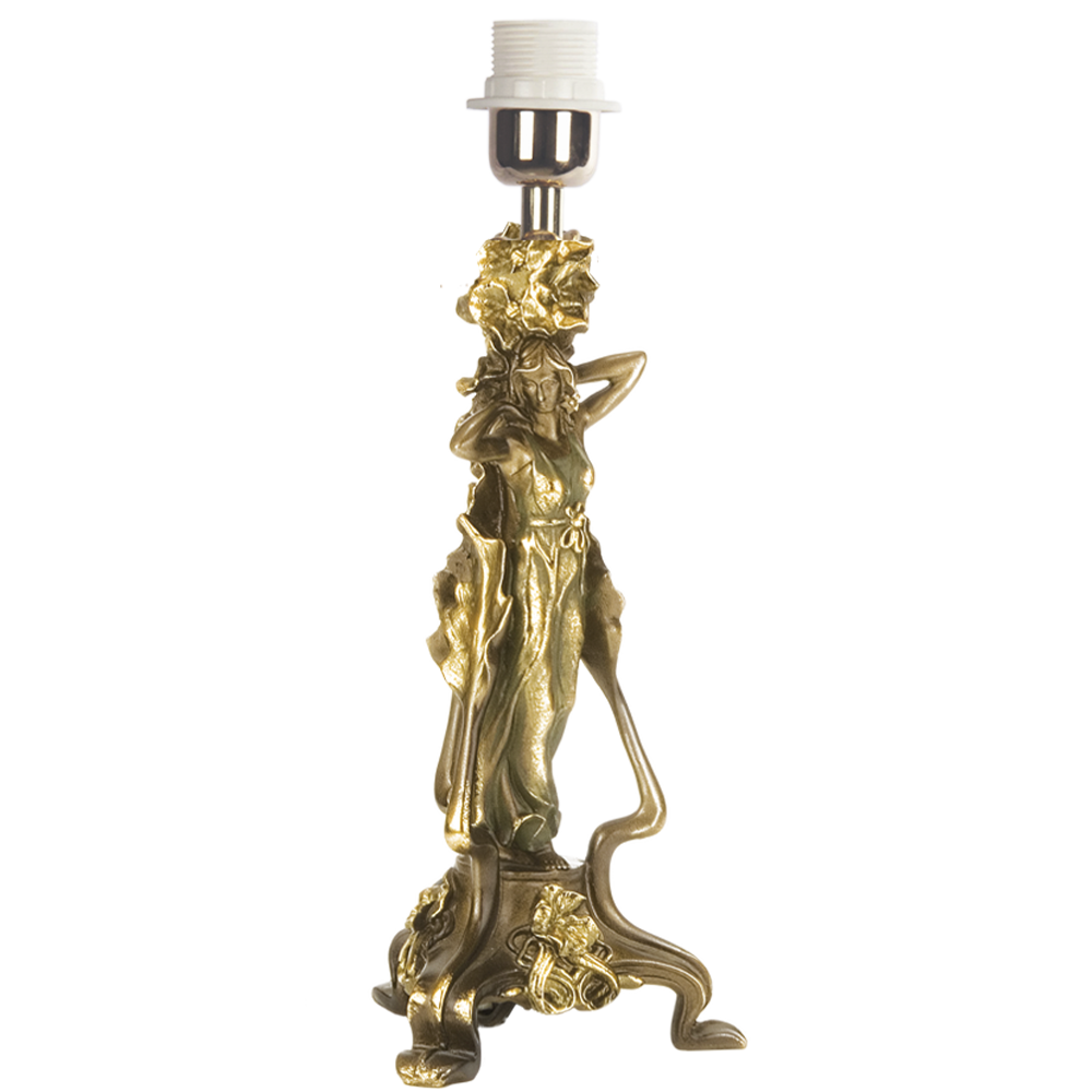 32064,34074 Настольная лампа Флора Бронза Классика Поталь BOGACHO 4627138210697, 4627155810771 - Вид №1