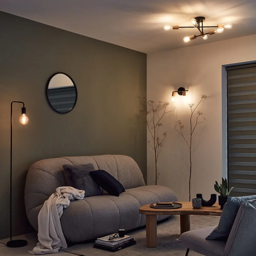 Торшер KREAFORTA «Irbit» цвет черный STLM-2045576 - Вид №4