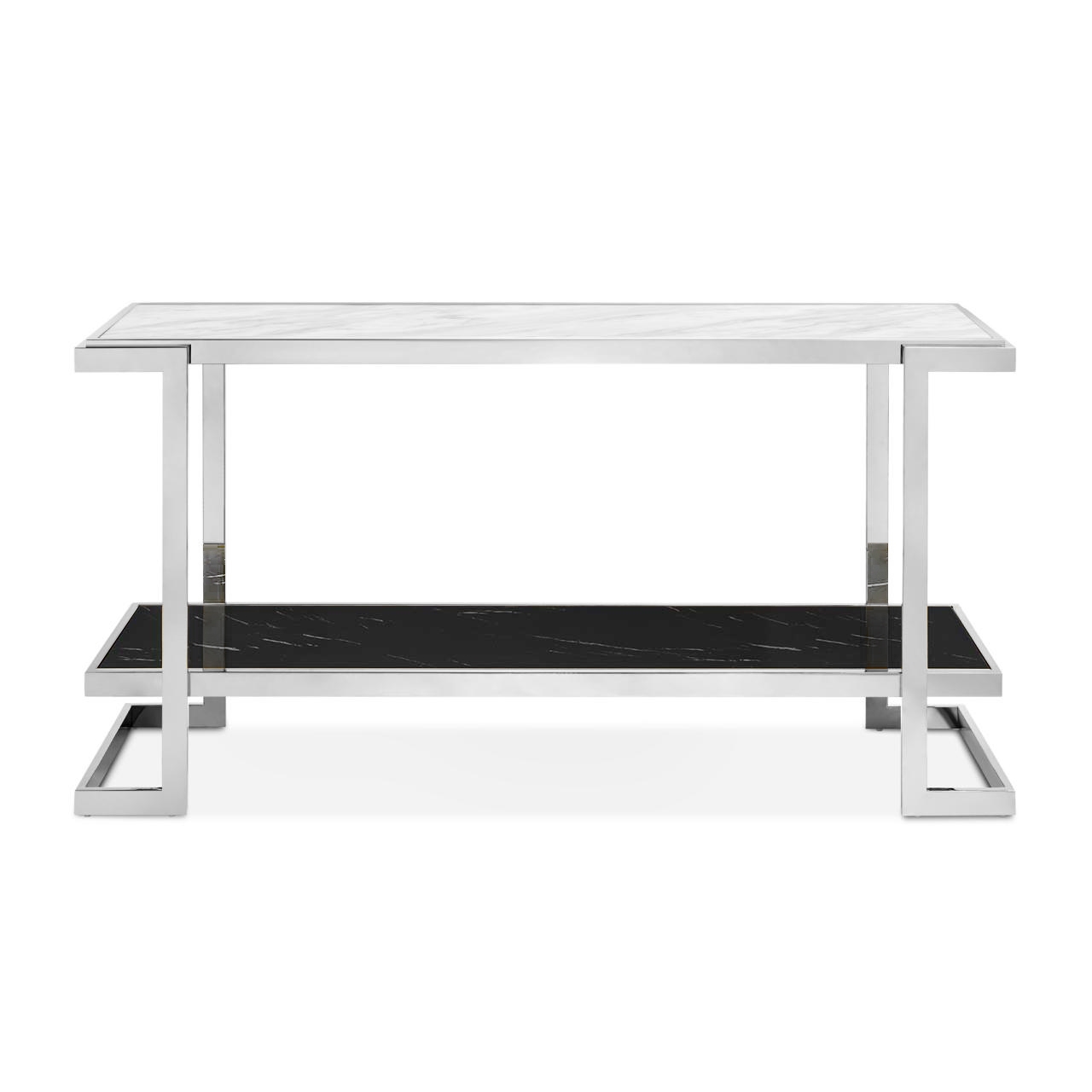 450286-02 ABHIKA CONSOLLE CROWNE MAR H56 150X40 SILVER  - Вид №5