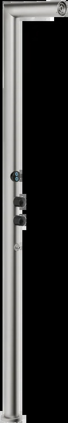 Душевая колонка 63229 239 Gessi Outdoor ПОЧИЩЕННАЯ ЩЕТКОЙ СТАЛЬ