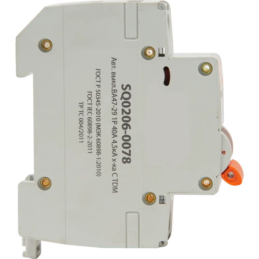 Автоматический выключатель TDM Electric ВА47-29 C40A для защиты электросетей 84399487 STLM-0049260 - Вид №3