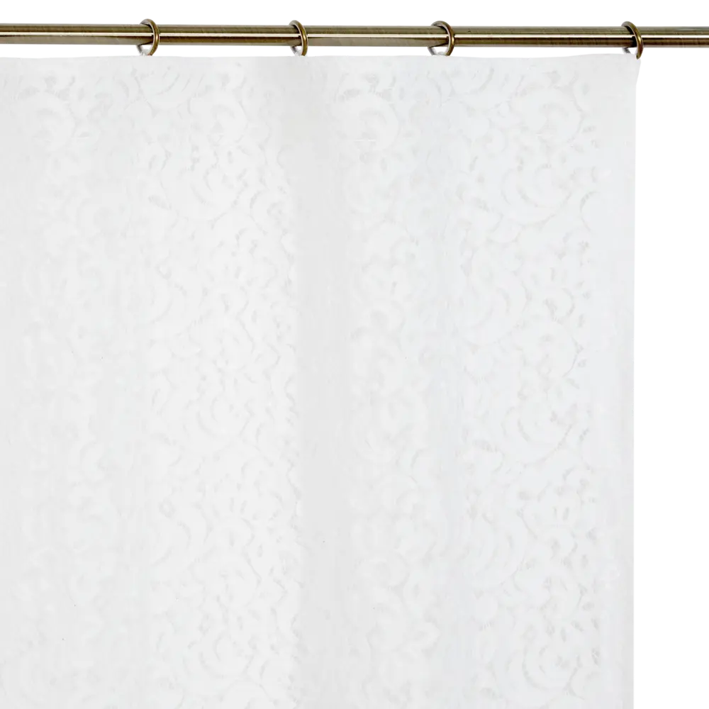 Тюль на ленте Adora 140x280 см цвет белый 83407007 STLM-2191536 INSPIRE  - Вид №4
