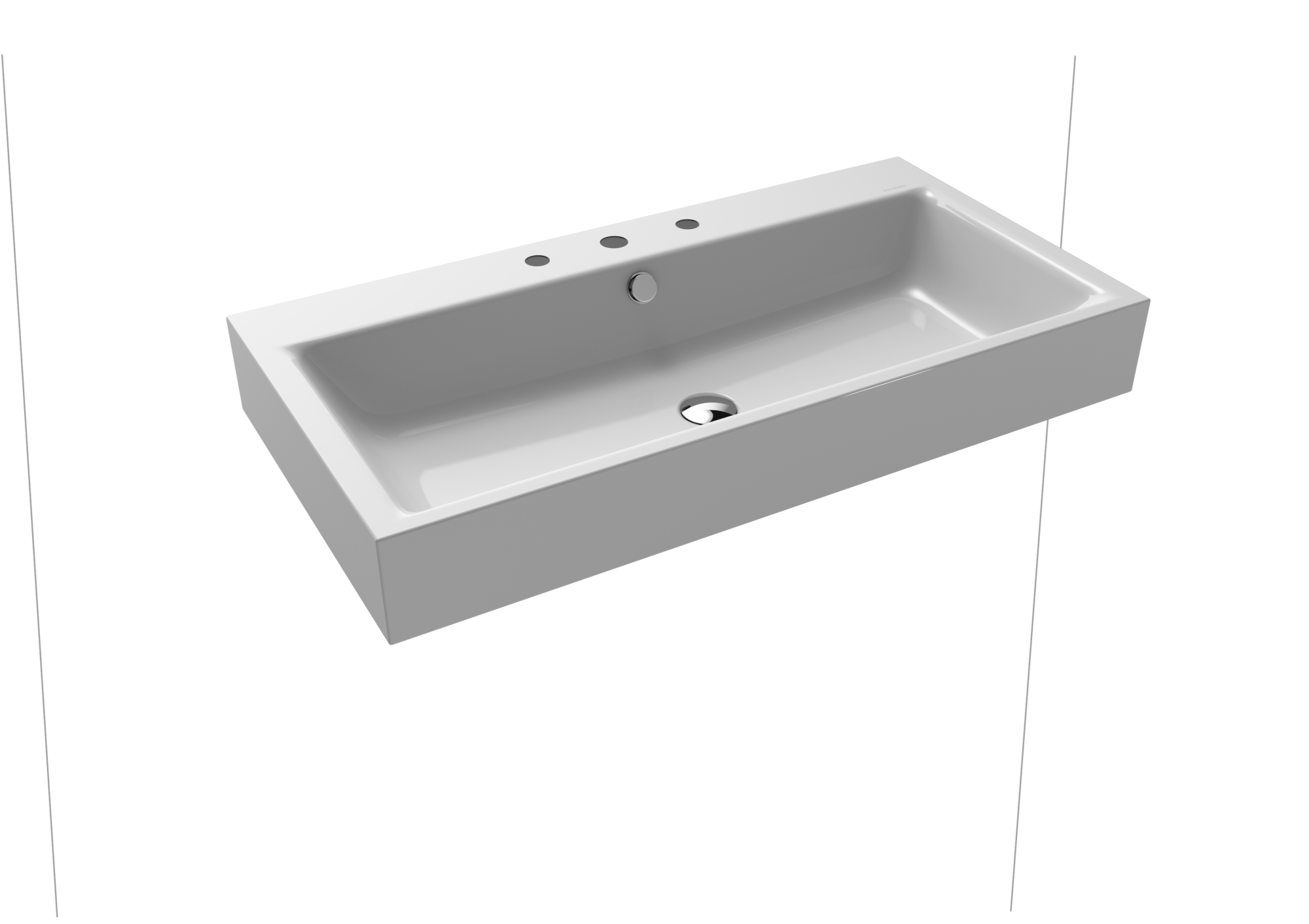 Умывальник KALDEWEI Сталь эмалированная 3165 145 Манхэттен 31653060145 