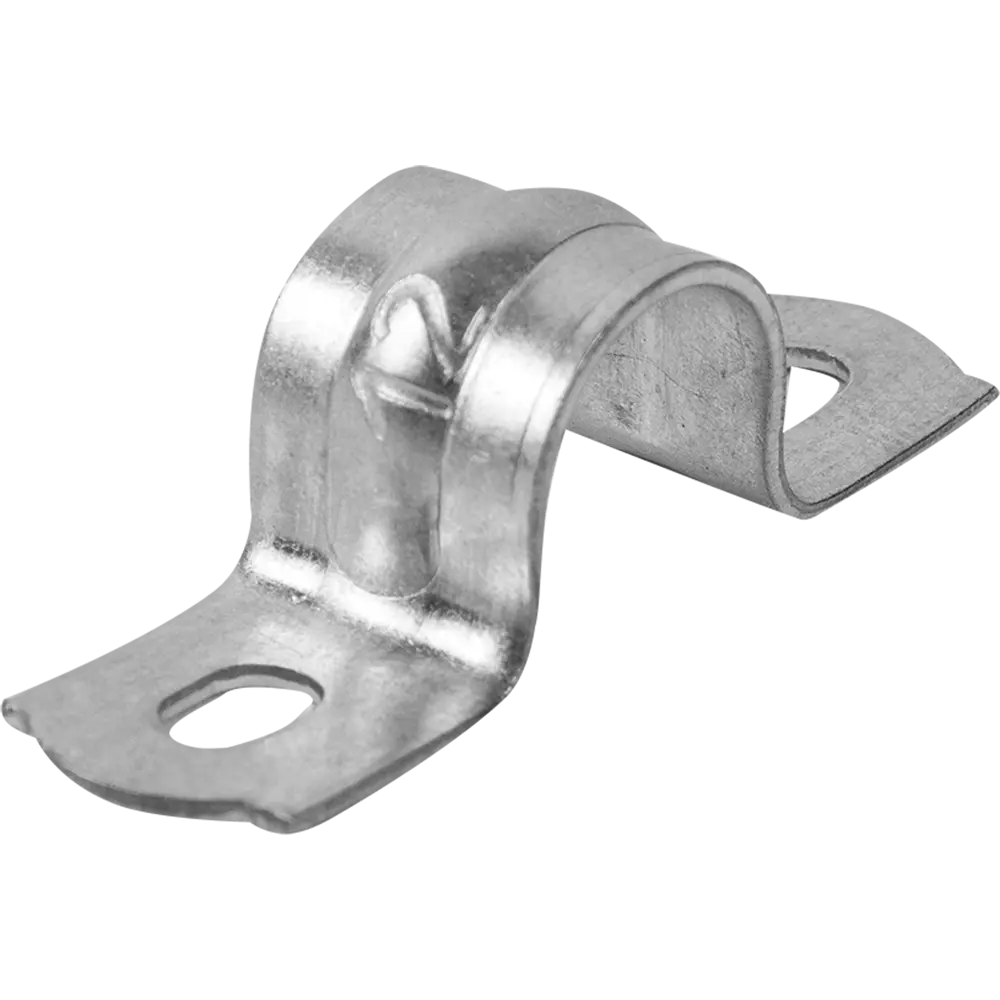 Скоба двухлапковая IEK D10 мм оцинкованная 10 шт. 18550502 STLM-2154167 Santreyd 