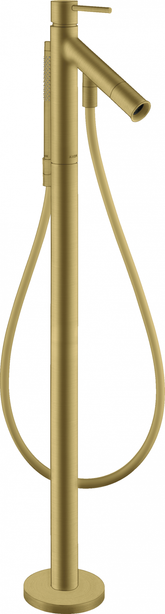 10456950 Смеситель для ванны, однорычажный, напольный, со стержневой ручкой, AXOR STARCK