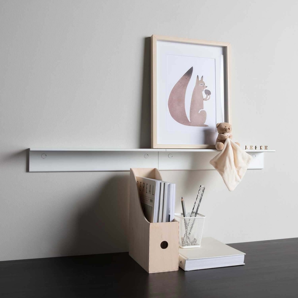 EVLIS450EVER Life Design Настенная полка из алюминия - Lissom Slim Lissom Непрозрачный белый - Вид №1