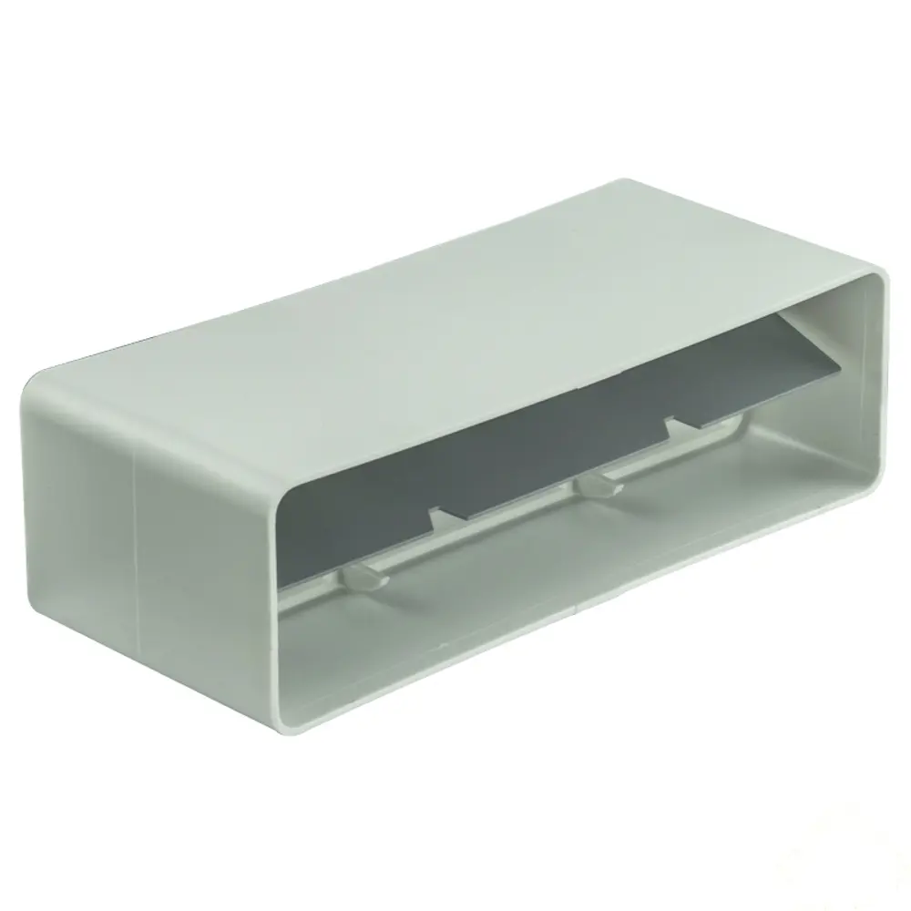 Соединитель плоского канала с обратным клапаном Вентс 60х204 мм 12510454 STLM-2173326 Santreyd 