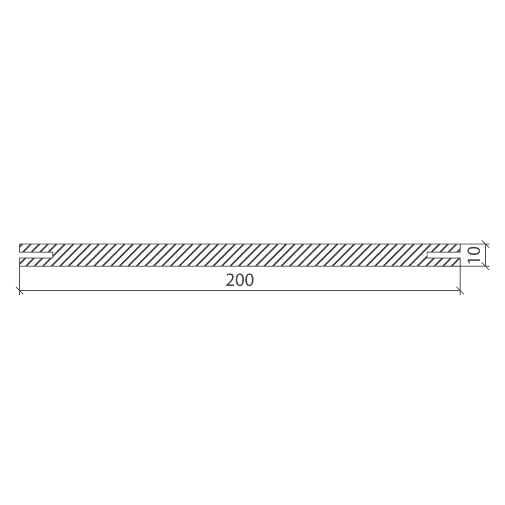 Добор телескопический 2100x200x10 мм шпон цвет орех 89423855 STLM-2121528 RUMAX  - Вид №1