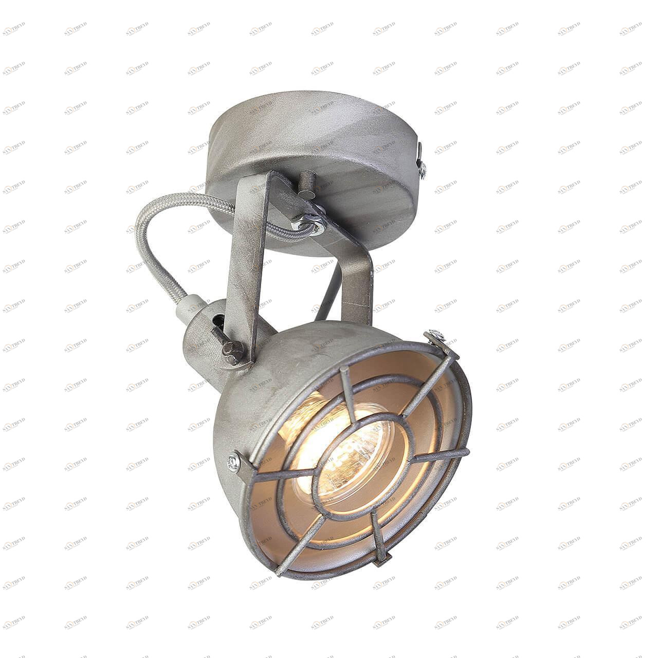 Спот потолочный галогеновый серый Lichtwerfer 1894-1W FAVOURITE LICHTWERFER 00-3925175 Серый 