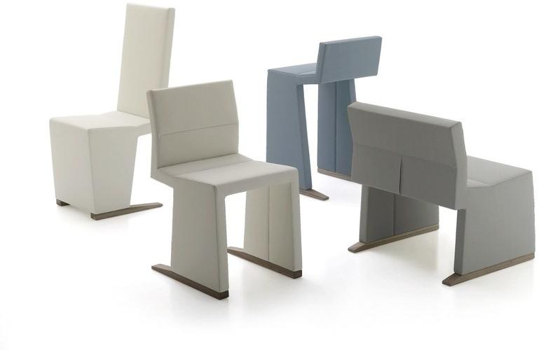 Billiani Кресло с салазками, обитое кожей Inka wood sun-id-1371455 - Вид №3