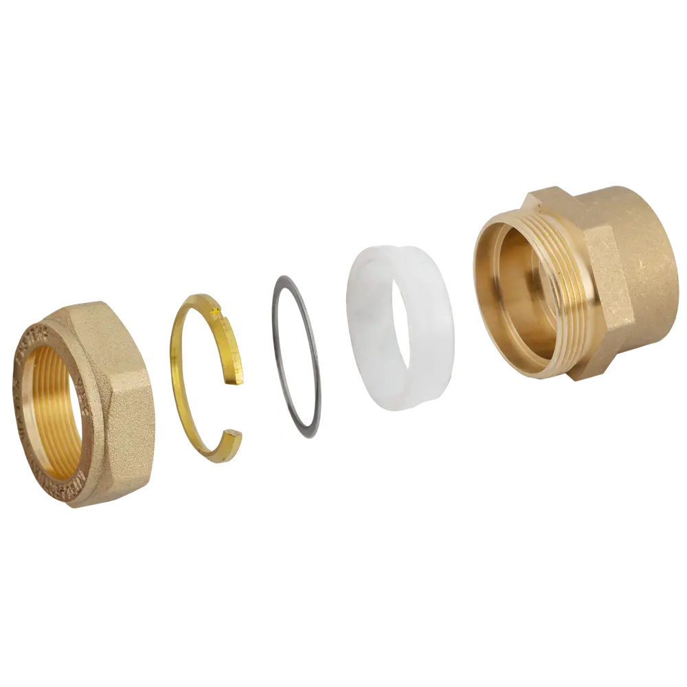 Муфта обжимная Stahlmann 1"x25 мм для гофрированных труб 82650020 STLM-0032850 - Вид №1