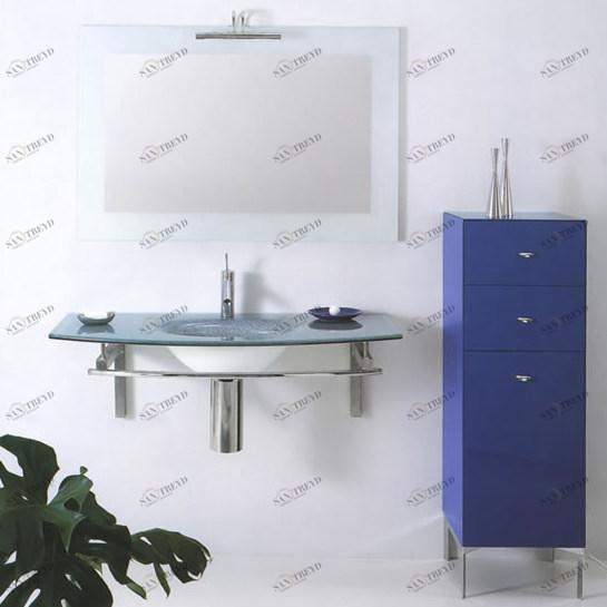 Подвесная раковина настенная овальная LASA IDEA TIFFANY белая sun-id-1434661