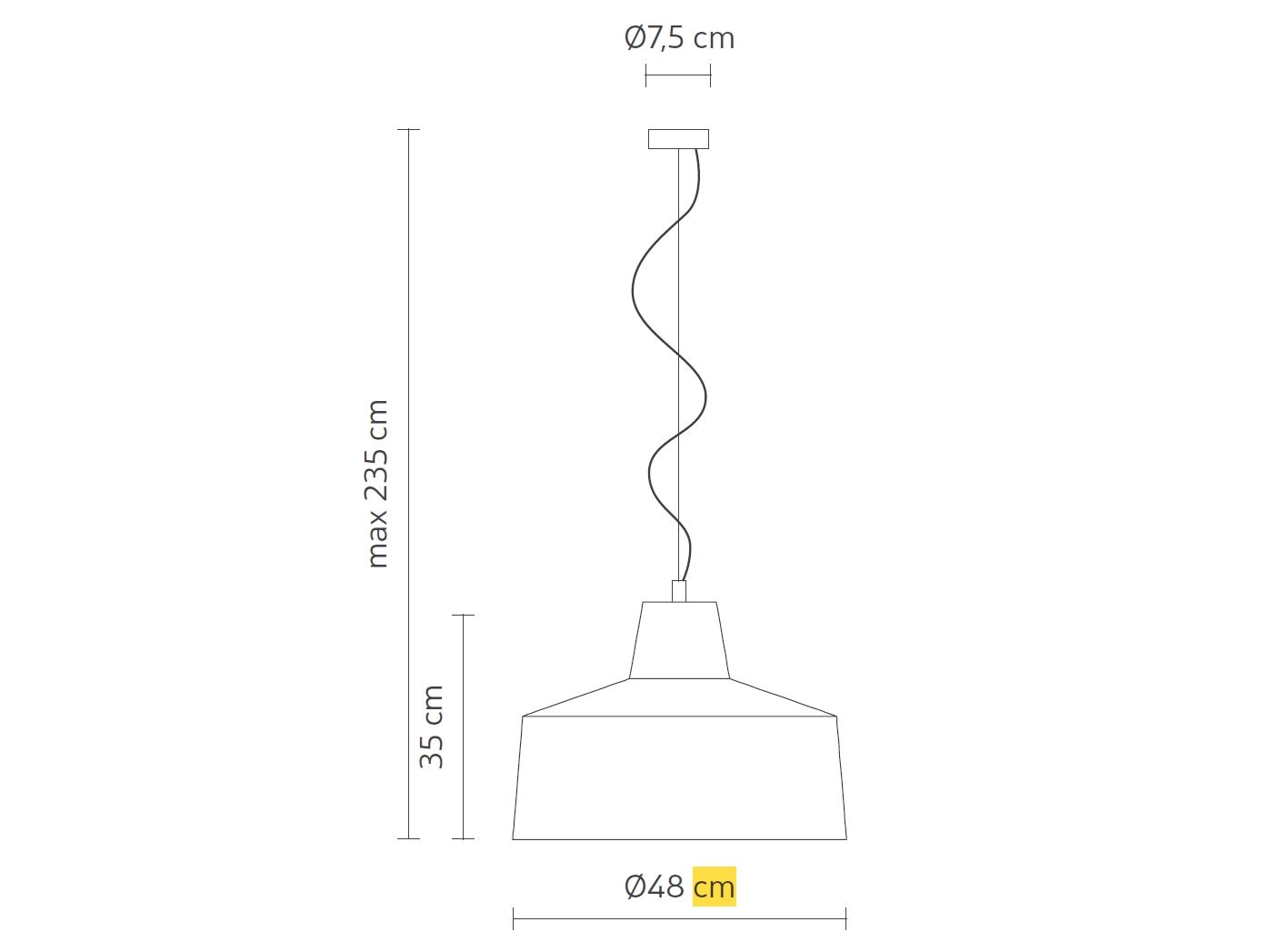 Керамический подвесной светильник Karman Gangster ARCH-00045032 - Вид №10