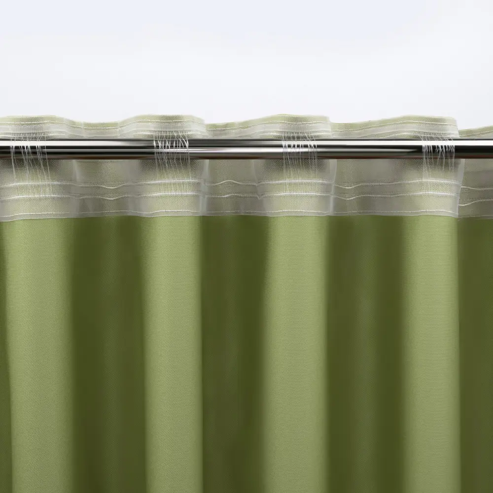 KREAFORTA Рим - штора на ленте со скрытыми петлями 200x310 см в цвете лайм 89392374 STLM-1569517 - Вид №3