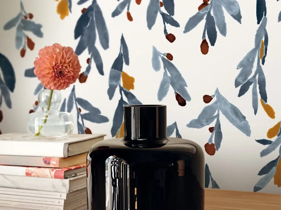 Моющиеся обои с цветочными узорами Jannelli&Volpi MARIMEKKO VOL. 6 ARCH-00148589