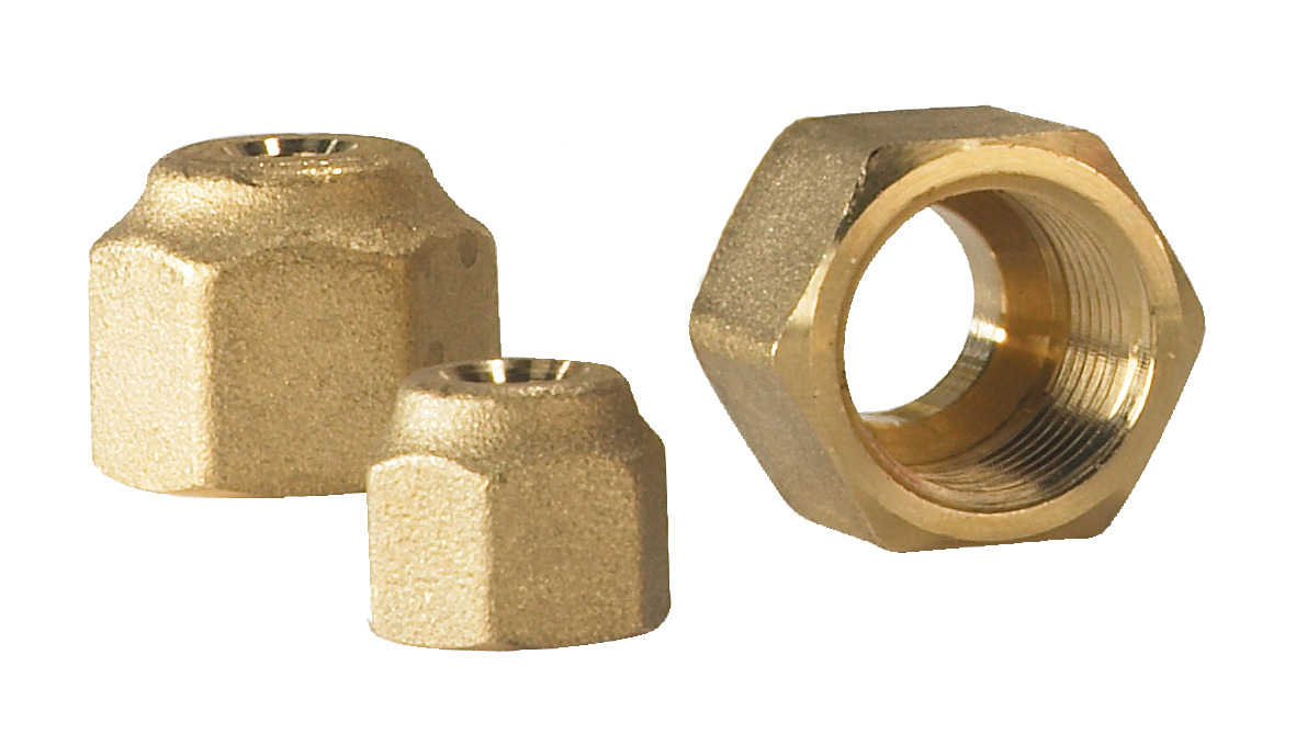 Danfoss Гайки и адаптеры для клапанов T2/TE2 и клапанов TE 5 - 55 NS 4-6M UNION Гайка 011L1235  - Вид №12