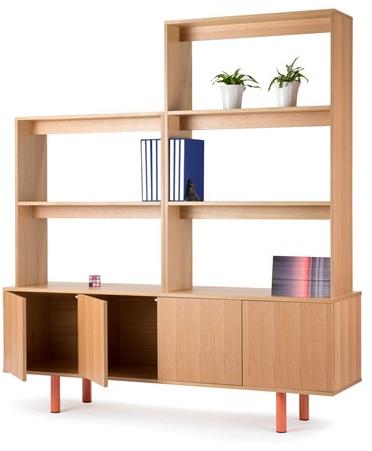 Deadgood Комод модульный из фанеры с распашными дверцами  Px1-2l-3r  - Вид №8