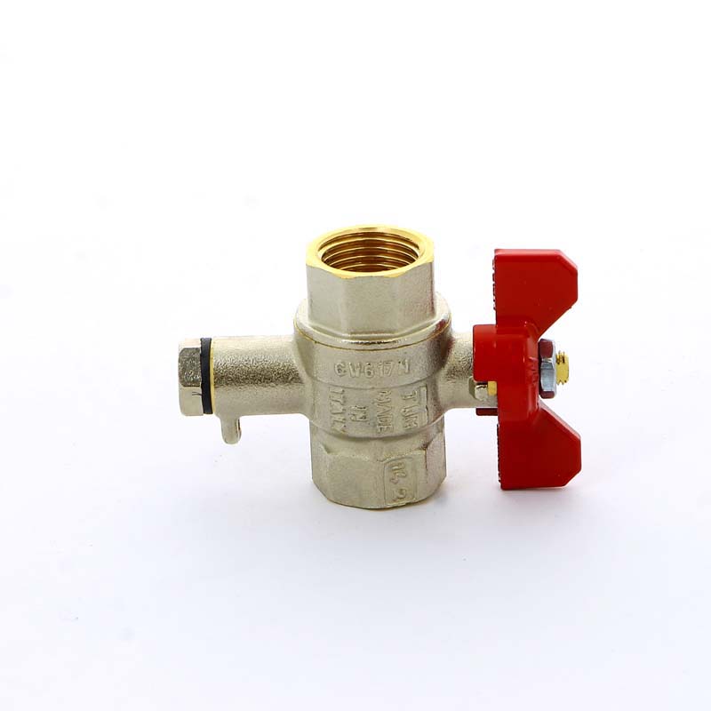 Кран ВВ с отверстием для термометра TIEMME 1/2" 2980006 - Вид №3