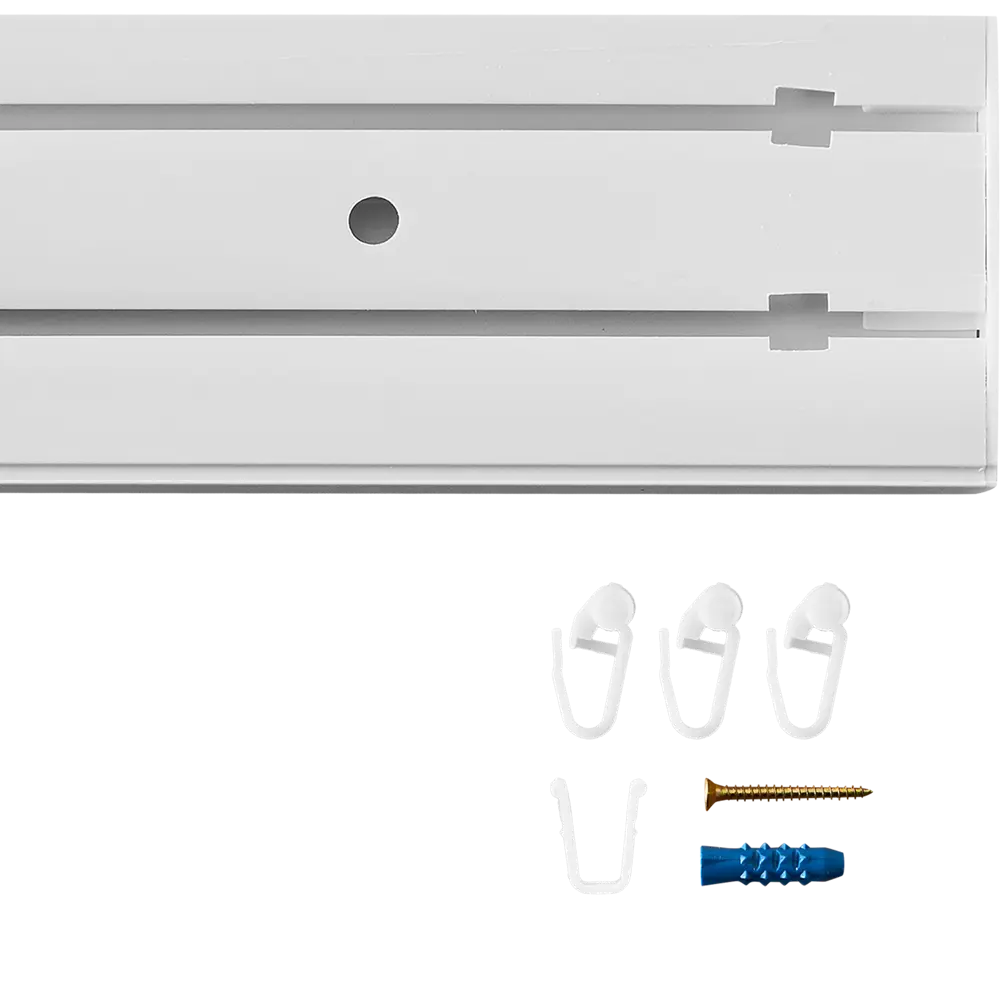 INSPIRE Двухрядный потолочный карниз 240 см для гардин и тюля 87768917 STLM-1374780 - Вид №1