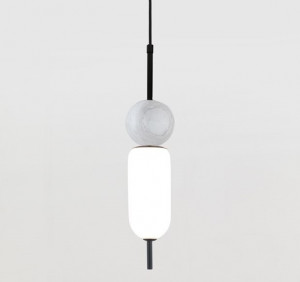 080063 Подвес черный - белый мрамор Aromas del Campo Anet