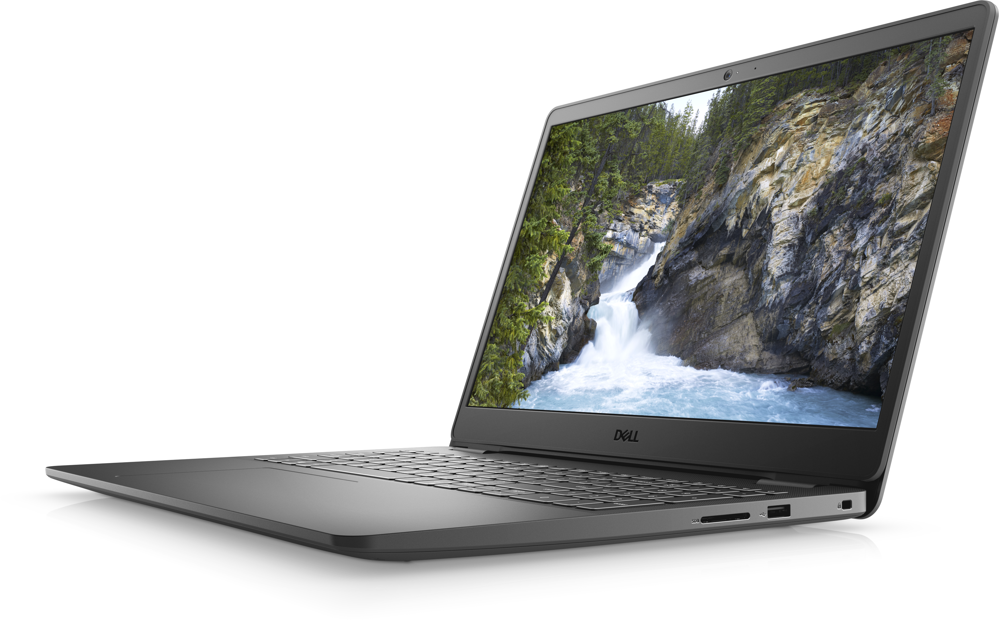 3500-6206 vostro 3500 15.6"(1920x1080 (матовый) wva)/intel core i7 1165g7(2.8ghz)/16384mb/512ssdgb/nodvd/int:intel iris xe graphics/cam/bt/wifi/war 1y/1.78kg/black/ win 10 home Dell Santreyd  - Вид №2