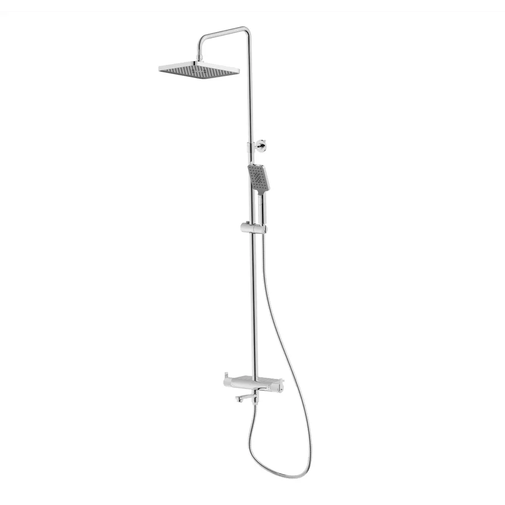 Душевая система KONSENSA Теано с термостатом 3 режима цвет хром STLM-2211098 - Вид №3