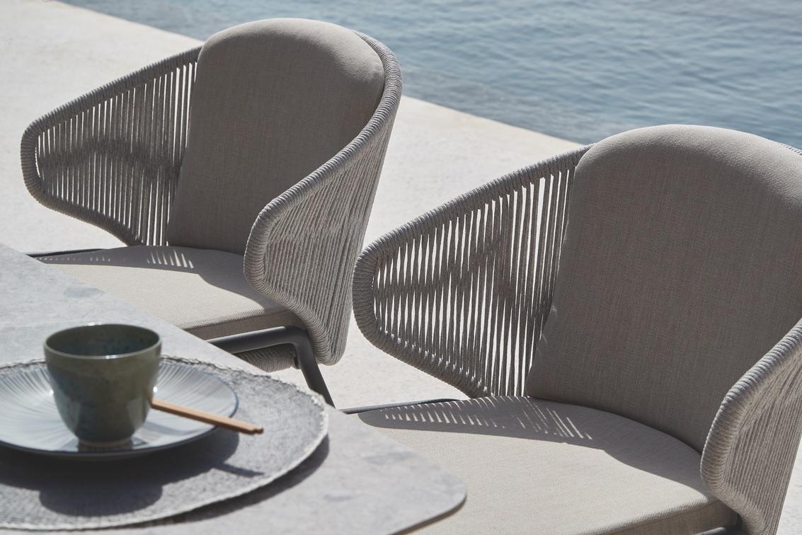 MNST10 Стул лава серебро Manutti Radius - Вид №4