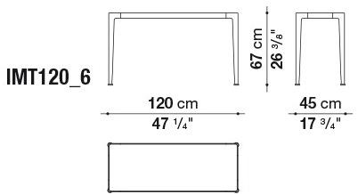 B&B Italia Прямоугольная консоль Mirto indoor sun-id-1491247 - Вид №2