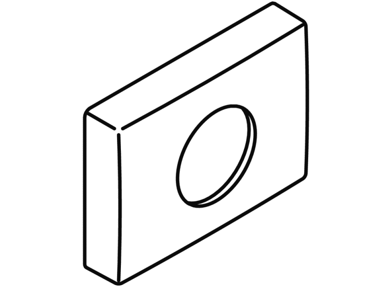 800.06.75099 Диспенсер для гигиенических пакетов HEWI System 800 K  - Вид №2