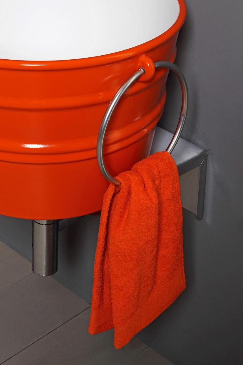 Bcl02t Подвесная раковина настенная овальная Horganica Bacile белая - Вид №6