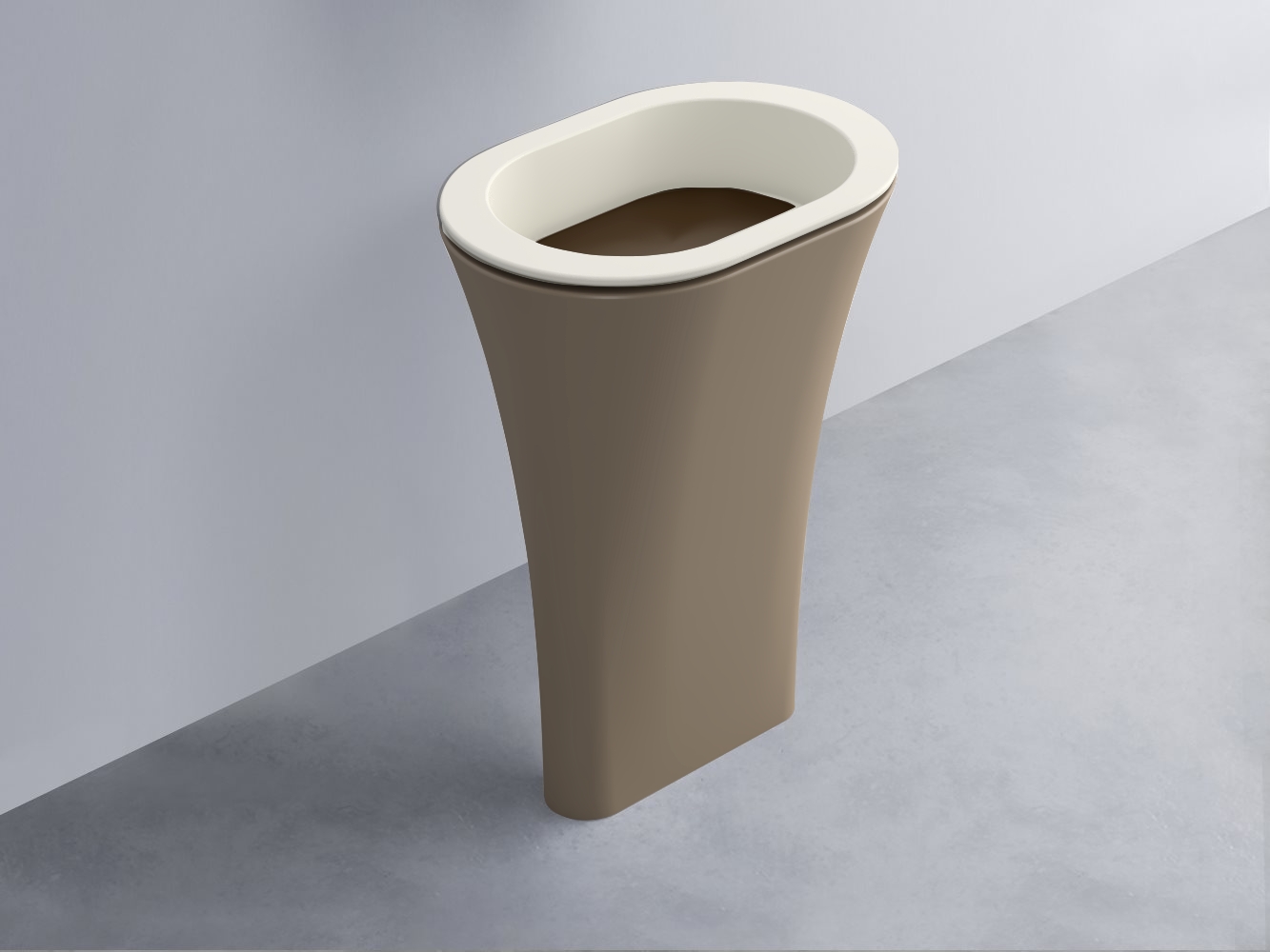 AMLA65-TL+AMPILO-CA+AMCOLO-AN Раковина Amedeo Ovale отдельностоящая cielo Enjoy + Amedeo Ceramica Cielo