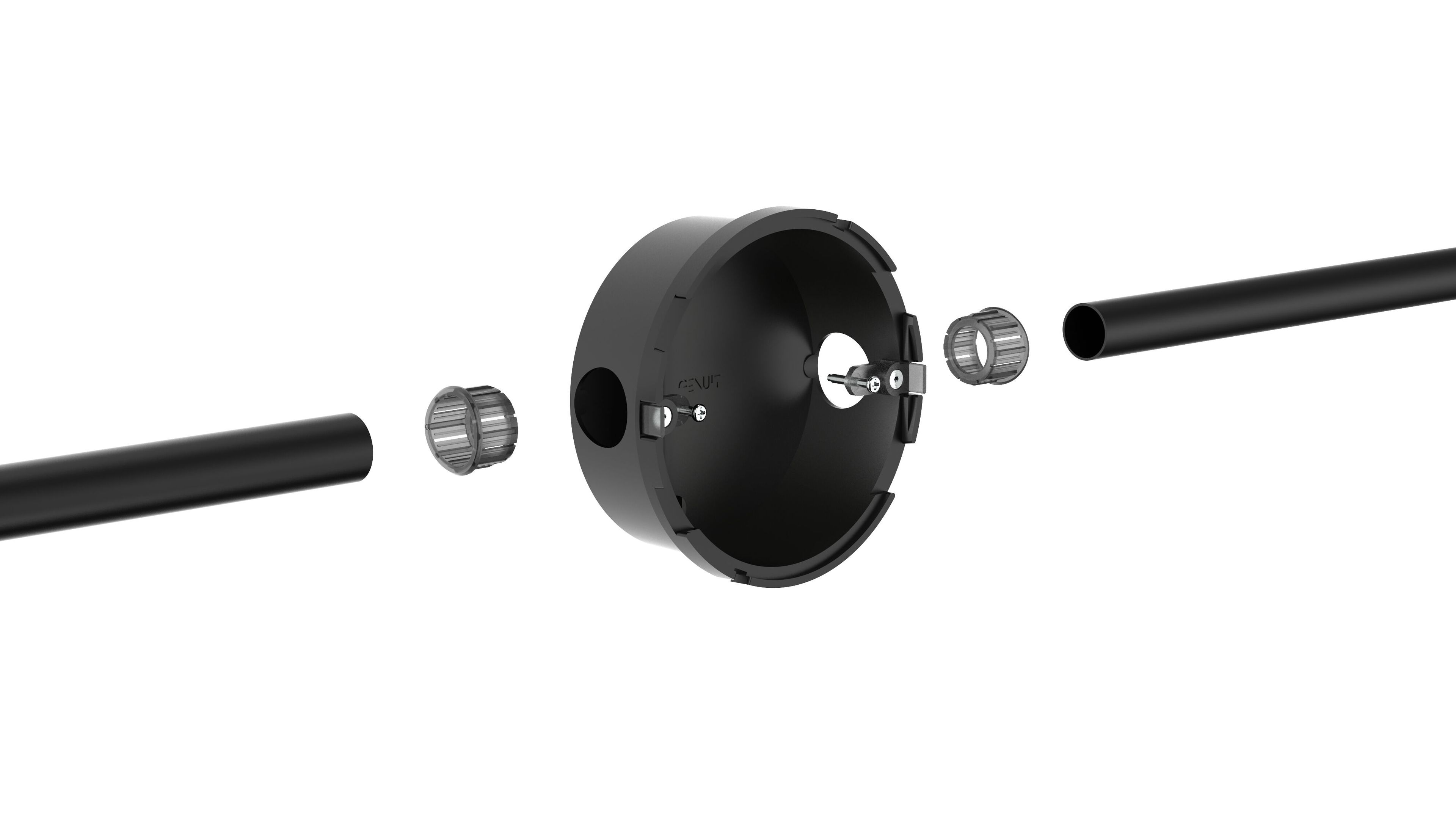 Окрашенная алюминиевая распределительная коробка Genuit Color ARCH-00036043 - Вид №3