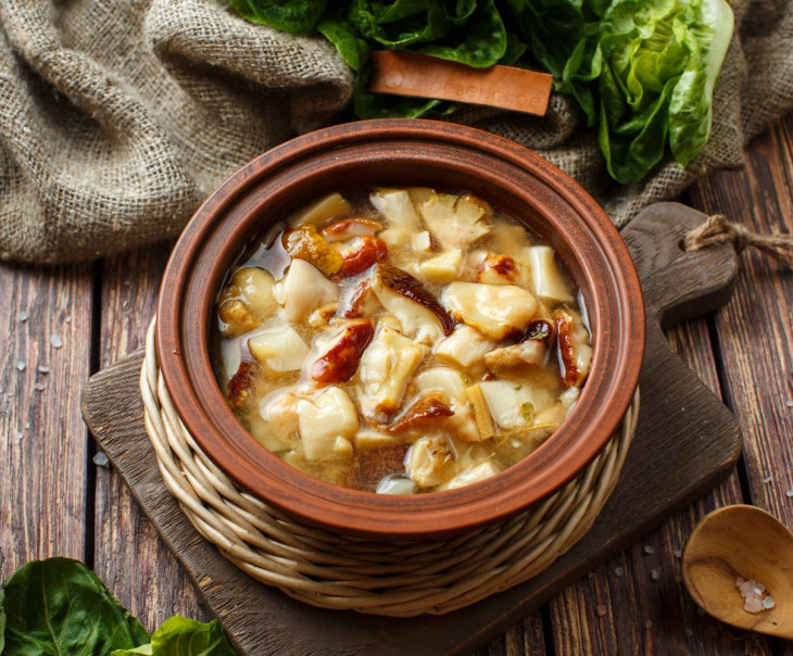 6589 Грибы белые солёные (кубики) Вкусляндия  - Вид №1