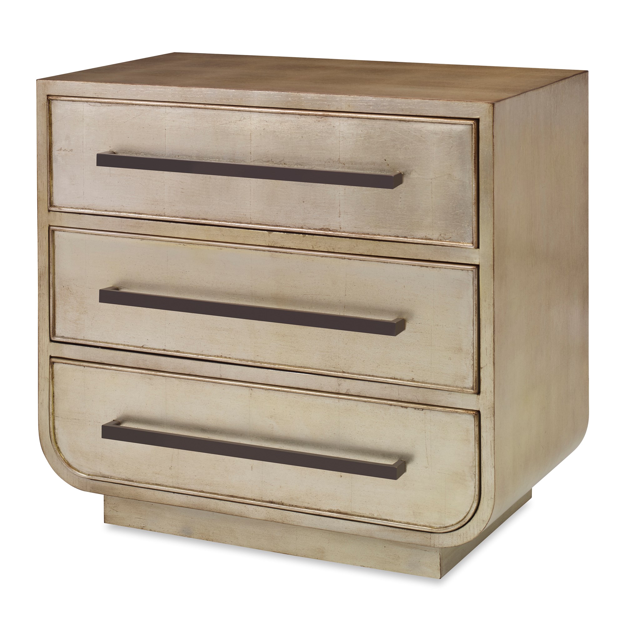 Тумбочки 09218-230-034 Bowed Nightstand - French Gold Ambella  - Вид №1