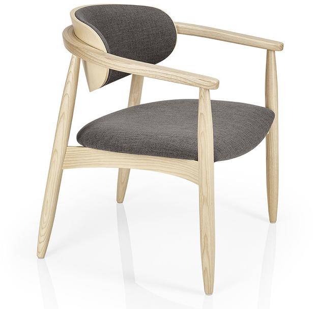 JMS Деревянный стул для ресторана с подлокотниками Joanna M953uu - Вид №1