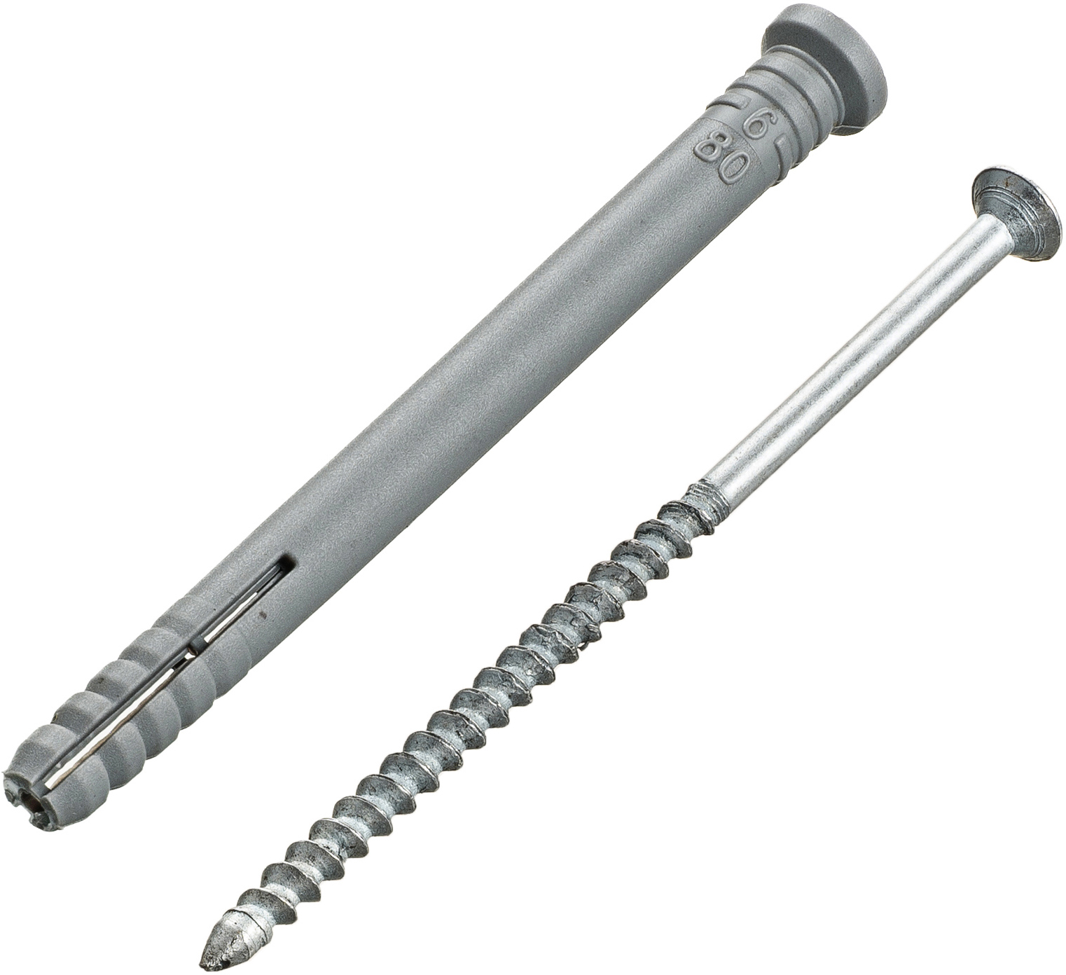 Дюбель-гвоздь TECH-KREP 6х80 мм с потайной головкой для бетона и кирпича 84038808